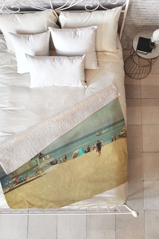 Shannon Clark California Dreamin Fleece Throw Blanket