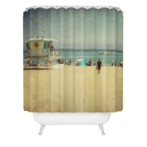 Shannon Clark California Dreamin Shower Curtain