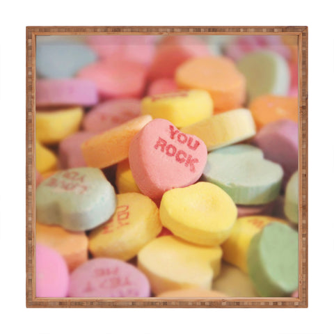 Shannon Clark Candy Heart 1 Square Tray