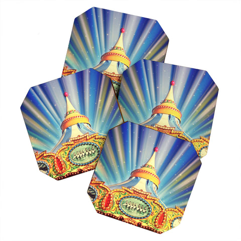 Shannon Clark Carnival Cosmic Coaster Set