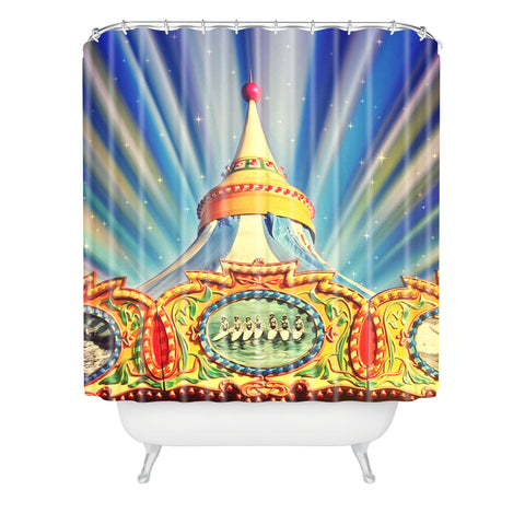 Shannon Clark Carnival Cosmic Shower Curtain