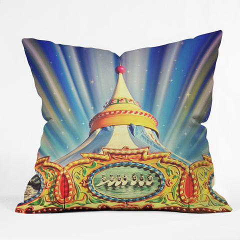 Shannon Clark Carnival Cosmic Outdoor Throw Pillow