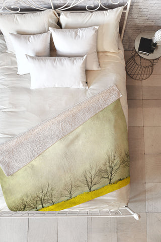 Shannon Clark Change Of Season Fleece Throw Blanket