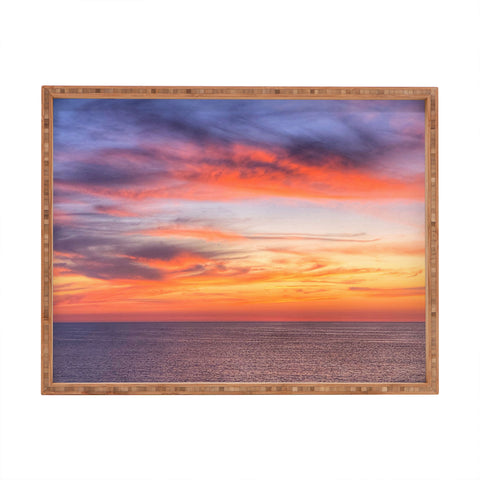 Shannon Clark Coastal Sunset Rectangular Tray