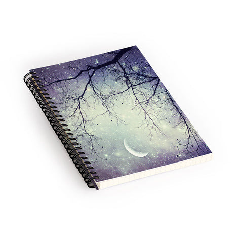 Shannon Clark Diamonds In The Sky Spiral Notebook