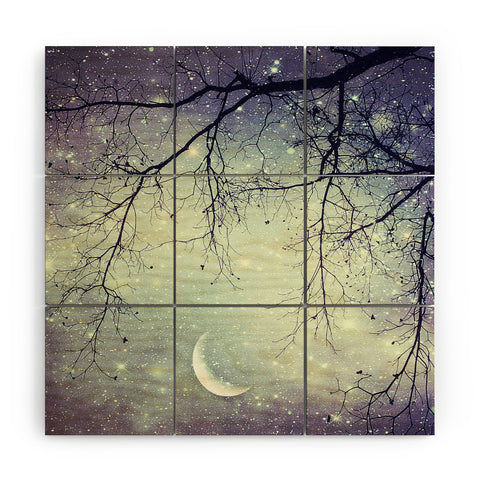 Shannon Clark Diamonds In The Sky Wood Wall Mural