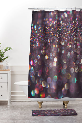 Shannon Clark Disco Shower Curtain And Mat