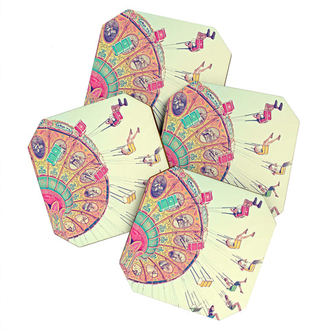 Shannon Clark Dizzying Heights Coaster Set