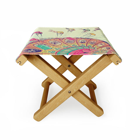 Shannon Clark Dizzying Heights Folding Stool