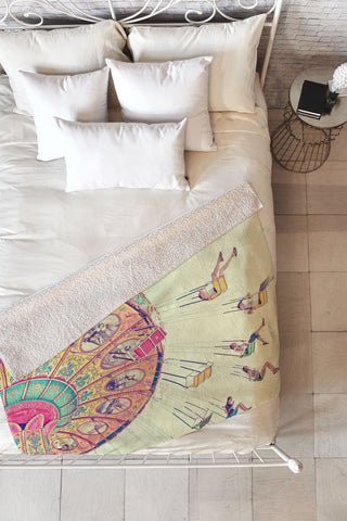 Shannon Clark Dizzying Heights Fleece Throw Blanket