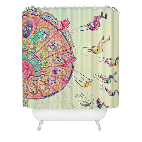 Shannon Clark Dizzying Heights Shower Curtain