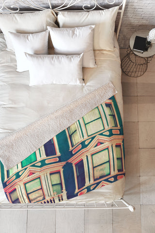 Shannon Clark Dollhouse Fleece Throw Blanket