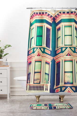 Shannon Clark Dollhouse Shower Curtain And Mat