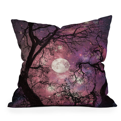 Shannon Clark Fantasy Forest Throw Pillow
