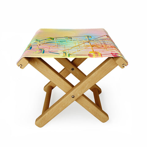 Shannon Clark Ferris Wheel Fun Folding Stool