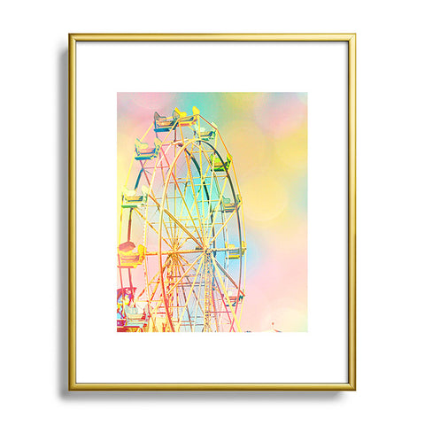 Shannon Clark Ferris Wheel Fun Metal Framed Art Print