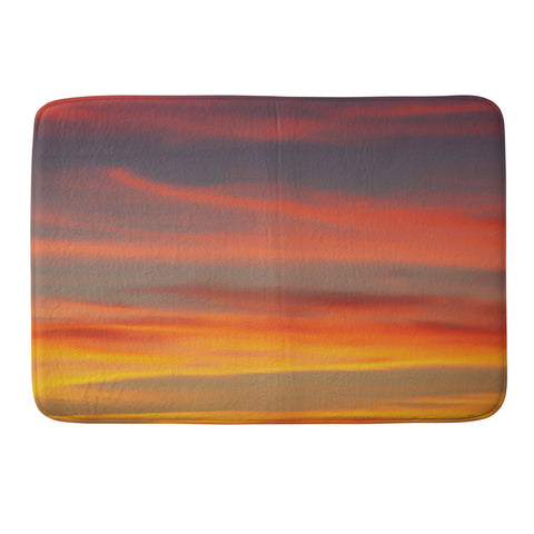 Shannon Clark Fire in the Sky Memory Foam Bath Mat