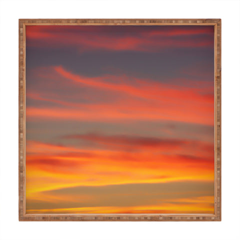 Shannon Clark Fire in the Sky Square Tray