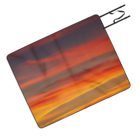 Shannon Clark Fire in the Sky Picnic Blanket