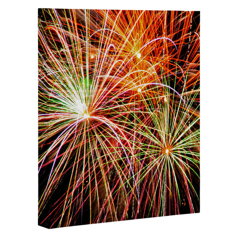 Shannon Clark Fireworks Art Canvas