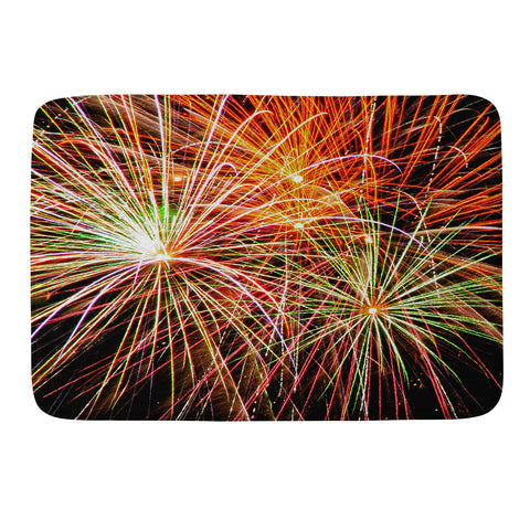 Shannon Clark Fireworks Memory Foam Bath Mat