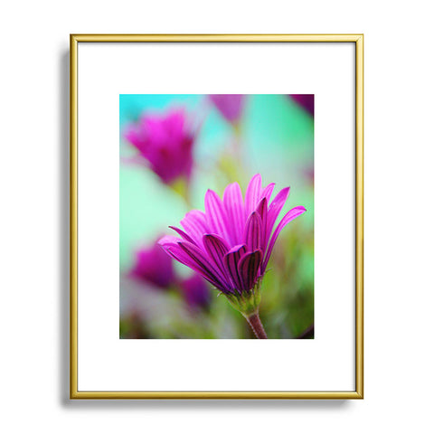 Shannon Clark Floral Pop Metal Framed Art Print