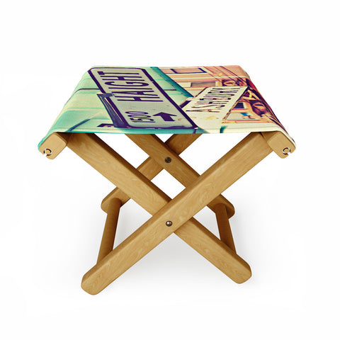 Shannon Clark Haight Ashbury Folding Stool