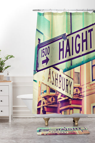 Shannon Clark Haight Ashbury Shower Curtain And Mat