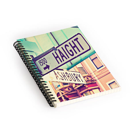 Shannon Clark Haight Ashbury Spiral Notebook