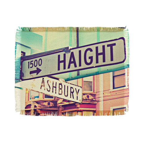 Shannon Clark Haight Ashbury Throw Blanket