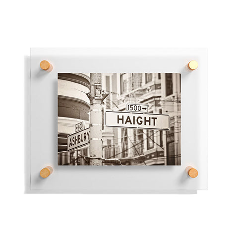 Shannon Clark Hangin On Haight Floating Acrylic Print