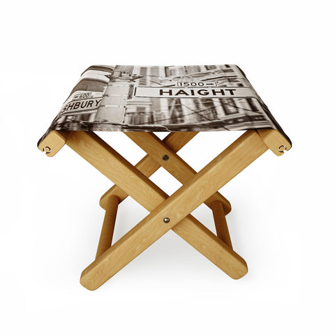 Shannon Clark Hangin On Haight Folding Stool