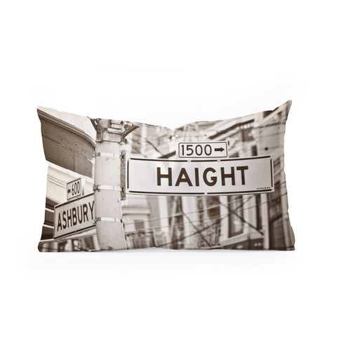 Shannon Clark Hangin On Haight Oblong Throw Pillow