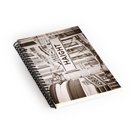 Shannon Clark Hangin On Haight Spiral Notebook