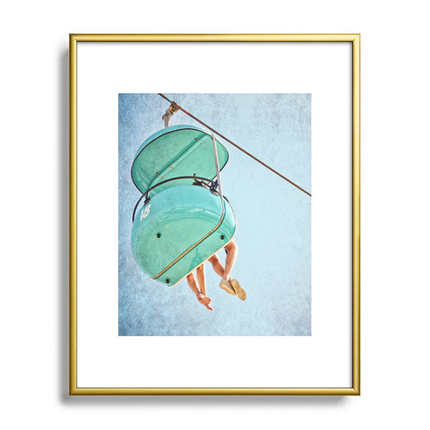 Shannon Clark Happy Feet Metal Framed Art Print