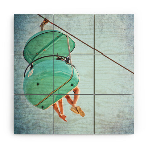 Shannon Clark Happy Feet Wood Wall Mural