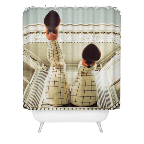 Shannon Clark Hey Sexy Shower Curtain