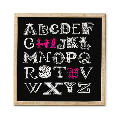 Shannon Clark Hi U Framed Wall Art