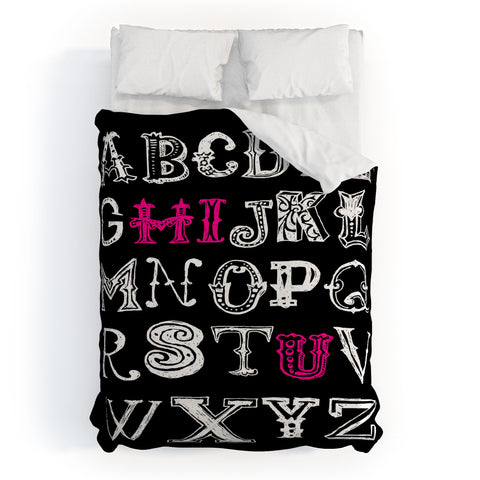 Shannon Clark Hi U Duvet Cover