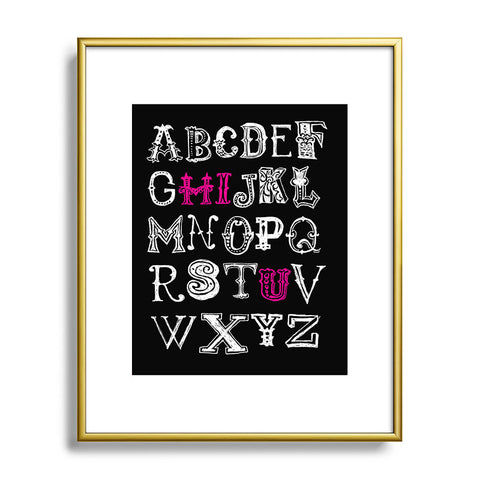 Shannon Clark Hi U Metal Framed Art Print