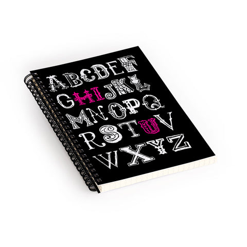 Shannon Clark Hi U Spiral Notebook