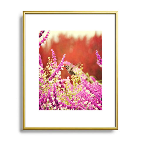 Shannon Clark Hummingbird 1 Metal Framed Art Print