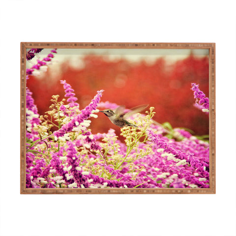 Shannon Clark Hummingbird 1 Rectangular Tray