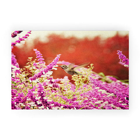 Shannon Clark Hummingbird 1 Welcome Mat