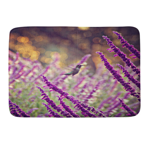 Shannon Clark Hummingbird 2 Memory Foam Bath Mat
