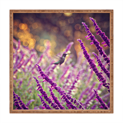 Shannon Clark Hummingbird 2 Square Tray