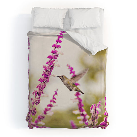 Shannon Clark Hummingbird 3 Duvet Cover