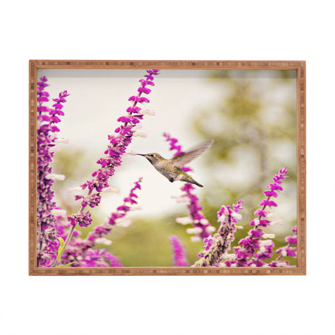 Shannon Clark Hummingbird 3 Rectangular Tray