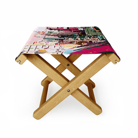 Shannon Clark Hustle And Bustle Folding Stool