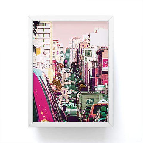 Shannon Clark Hustle And Bustle Framed Mini Art Print